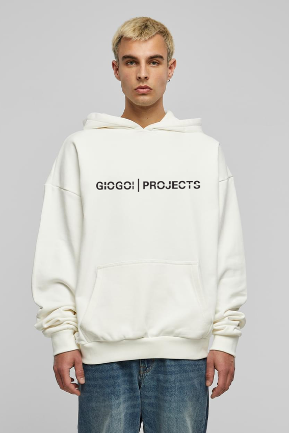 GIOGOI PROJECTS OFFSET OFF WHITE HOOD