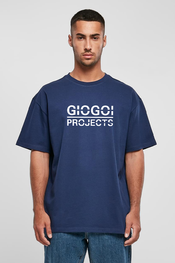 GIOGOI PROJECTS STATEMENT NAVY TEE