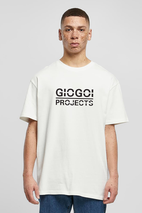 GIOGOI PROJECTS STATEMENT OFF WHITE TEE