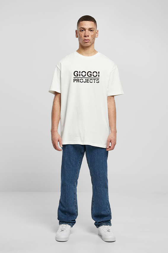 GIOGOI PROJECTS STATEMENT OFF WHITE TEE