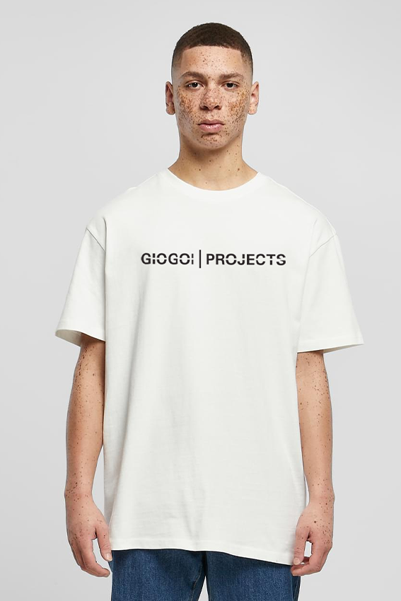 GIOGOI PROJECTS OFFSET OFF WHITE TEE
